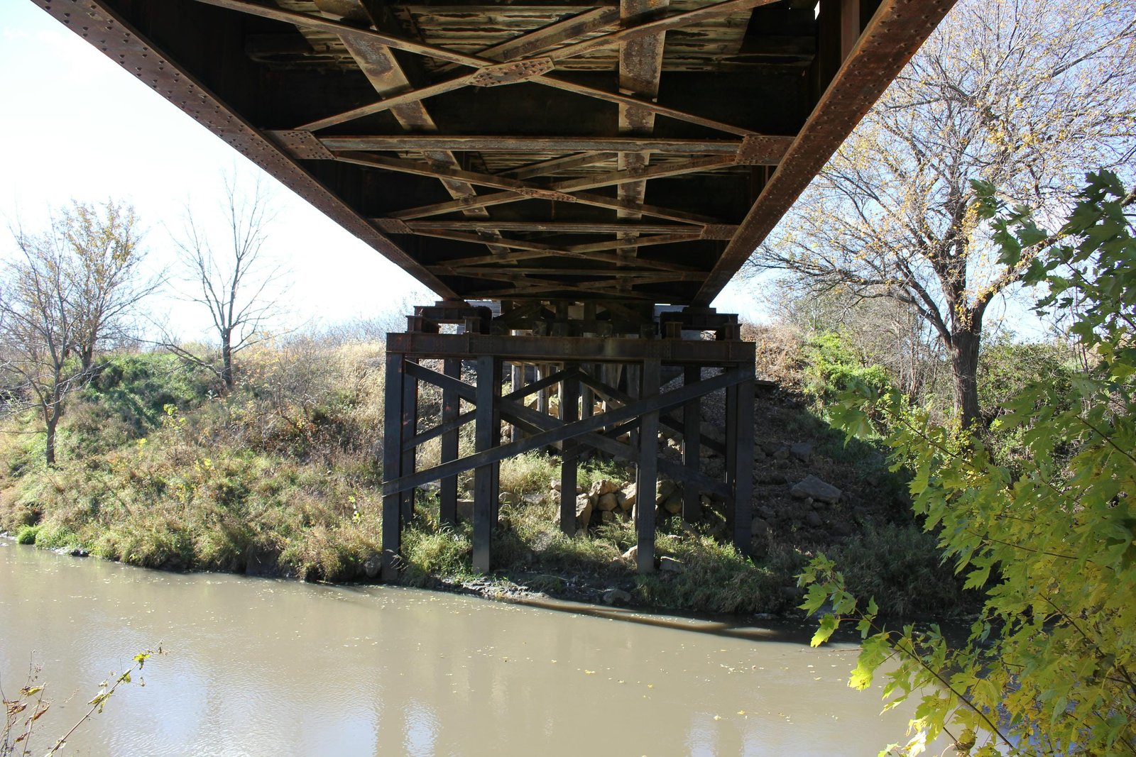 Under main span